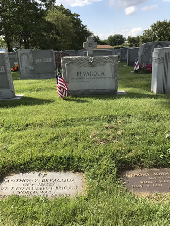 Bevacqua Grave Markers and Gravestone